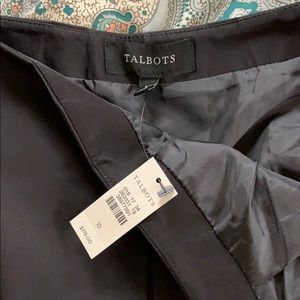 Black Talbots Pleated Skirt